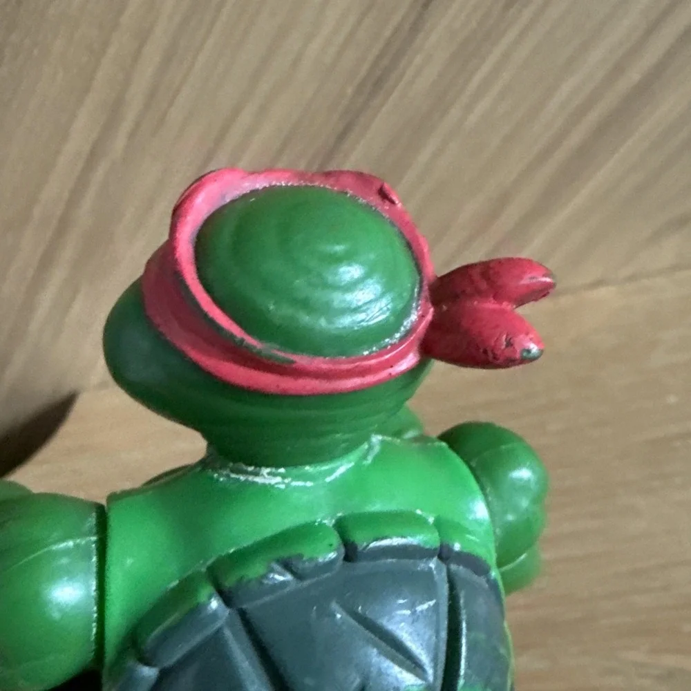 Vintage TMNT 1989 Wacky Action Breakfightin‎ Raphael Figure (No Accessories)